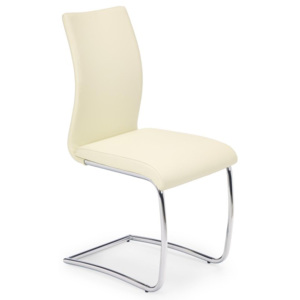 Jídelní židle K180 krémová Halmar