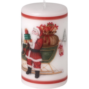 Villeroy & Boch Winter Specials svíčka Santa a sáně, 7 x 12 cm