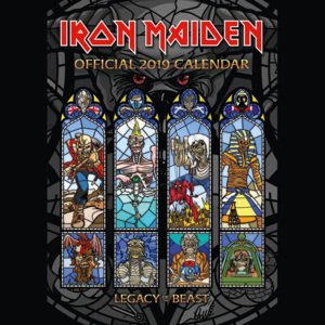 Kalendář 2019 Iron Maiden