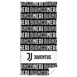 Fotbalová osuška FC Juventus Turín - 100% bavlněné froté - 70 x 140 cm - Oficiální produkt Juventus Torino