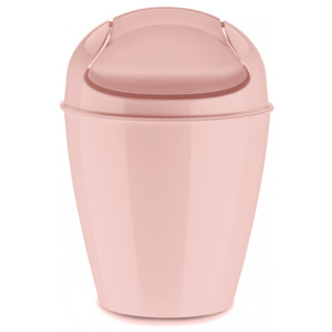 DEL XS odpadkový koš s poklopem KOZIOL (Barva-Světle růžová)