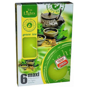 Čajová svíčka maxi zelený čaj 6ks