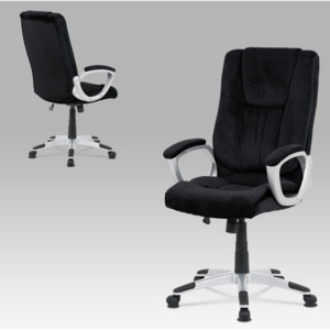 Artium Kancelářská židle, černá látka, houpací mech, plastový kříž - KA-N717 BK2