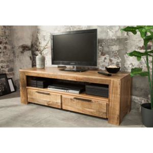 Designový TV stolek Thunder 130 cm mango