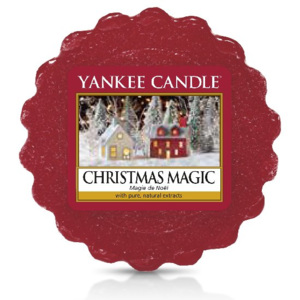 Yankee Candle červený vonný vosk do aroma lampy Christmas Magic
