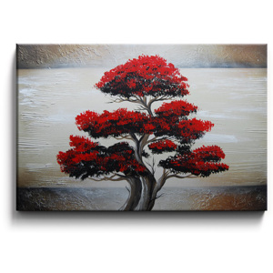 Ručně malovaný obraz abstrakce strom M157