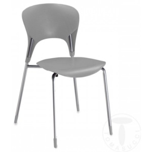 Židle LOLLI GRAY TOMASUCCI (barva - šedá ABS)