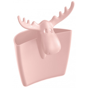 KOZIOL RUDOLF minisob, minitaška závěsná na čajové sáčky KOZIOL (Barva-Světle růžová)
