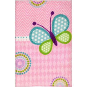 Obsession koberce Dětský kusový koberec Lollipop Butterfly Rozměry koberců: 90x130cm