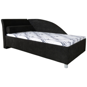 Jednolůžková postel (válenda) 90 cm Perla Plus (s rošty, bez matrací) (L)