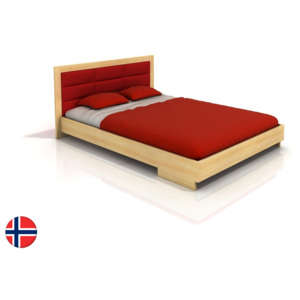 Manželská postel 200 cm Naturlig Stjernen (borovice) (s roštem)