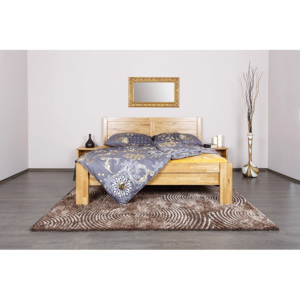 ProSpánek Celin H3 - celomasivní postel z buku nebo dubu Buk přírodní 180x200