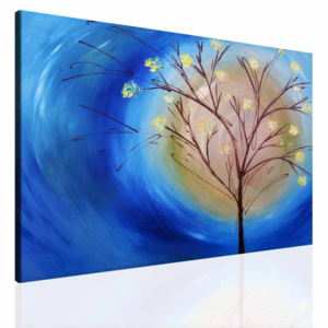 Malba strom abstrakce (100x80 cm) - InSmile ®