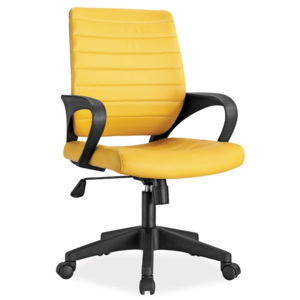 Kancelářská židle Q-051 (žlutá)
