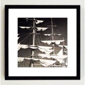 . Reprodukce v rámu Sailing, 40x40 cm