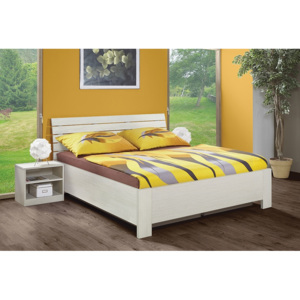 ProSpánek Iva - postel v tradičním designu Dub Creme 160x200