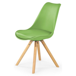 Jídelní židle H201, zelená