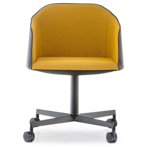 Kancelářská židle LAJA 886 A96 leštěný hliník