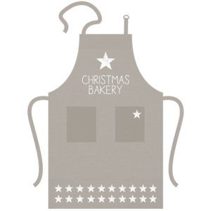 Bavlněná kuchyňská zástěra s vánočním motivem PPD Baking Star