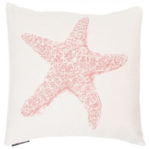 Dekorační polštář Starfish pink, Růžová