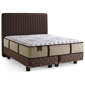 Stearns & Foster Estate - luxusní pružinová matrace se základnou + dřevěné nohy 180x200 cm