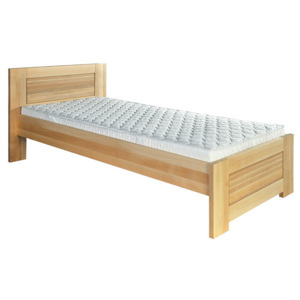 Jednolůžková postel 90 cm LK 161 (buk) (masiv)