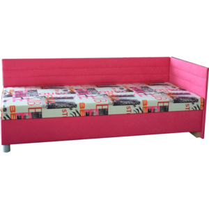 Jednolůžková postel (válenda) 90 cm Etile 2 (se sendvičovou matrací) (P)