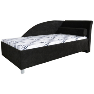 Jednolůžková postel (válenda) 90 cm Perla Plus (se 7-zónovou matrací standard) (P)