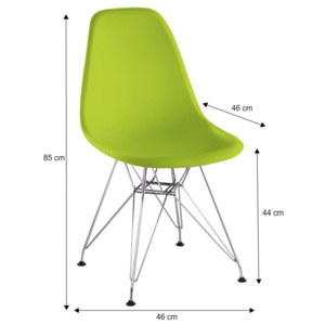 Jídelní židle Anisa new (zelená)