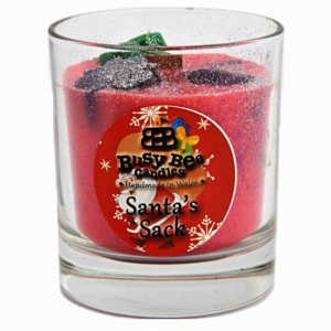 Busy Bee Candles Santa’s Sack Christmas Crackling Wick