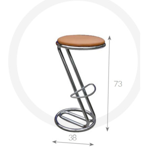 Metpol Barová židle Zetka Metpol 73 x 38 výprodej