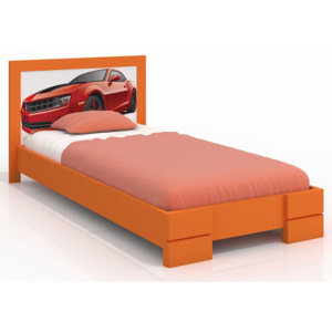 Jednolůžková postel 90 cm Naturlig Kids Storhamar (borovice) (s roštem)