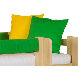 HP-Nábytek Povlak na polštář zelený nebo žlutý - 40 x 40 cm zelený