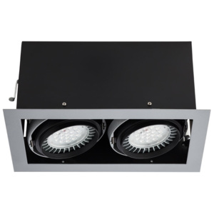 Arelux Zápustné LED svítidlo XCODE LED 3000K CDR03WW24 S s disperzí 24° AL_CDR03WW24 S