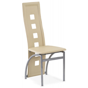 Jídelní židle K4M tmavě krémová