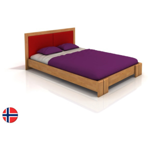 Manželská postel 200 cm Naturlig Manglerud (buk) (s roštem)