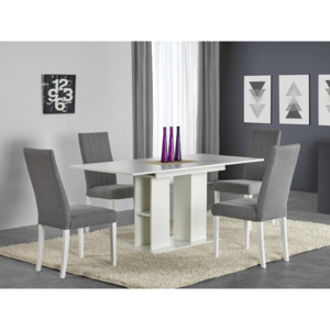 Jídelní stůl Kornel (bílá) (pro 4 až 6 osob)
