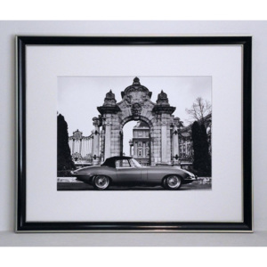 . Reprodukce v rámu Vintage Car, 58x48 cm