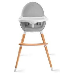 Jídelní židlička Kinderkraft Fini Grey 2018, šedá
