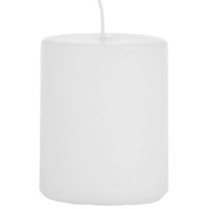 UNIPAR Elegantní bílá svíčka (malá)