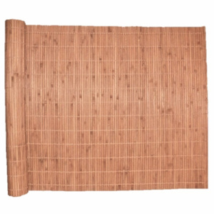 Bamboo Rohož bambusová, za postel, na zeď, silná, 120 x 200 cm, světle hnědá