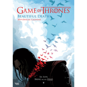 Kalendář 2019 Hra o Trůny (Game of Thrones) - Beautiful Death 2019 A3