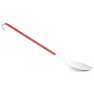 Smaltovaná kuchyňská lžíce 10cm červeno bílá - Ibili - Ibili