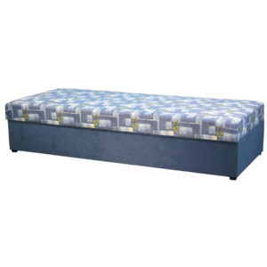 Jednolůžková postel (válenda) 80 cm Kasvo (s pružinovou matrací)