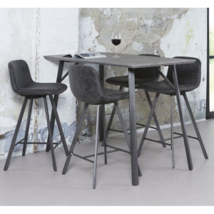 Barový stůl Bevardo - 140 3D oak grey wash