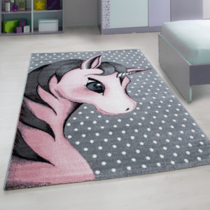 Vopi Dětský koberec Kids 590 pink 120 x 170 cm