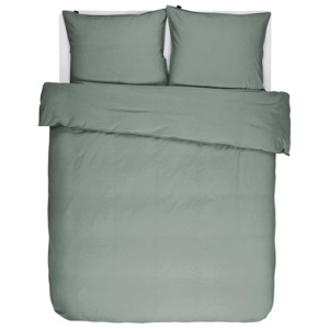 Essenza Bavlněné povlečení na postel, obrázkové povlečení, povlečení na dvojlůžko, pastelová zelená barva