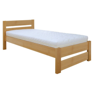 Jednolůžková postel 90 cm LK 180 (buk) (masiv)
