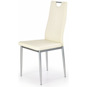 Jídelní židle K202 (krémová)
