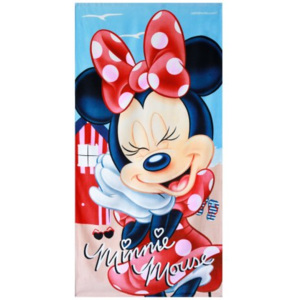 Plážová osuška Minnie Mouse - Disney - 100% bavlněné froté - 70 x 140 cm